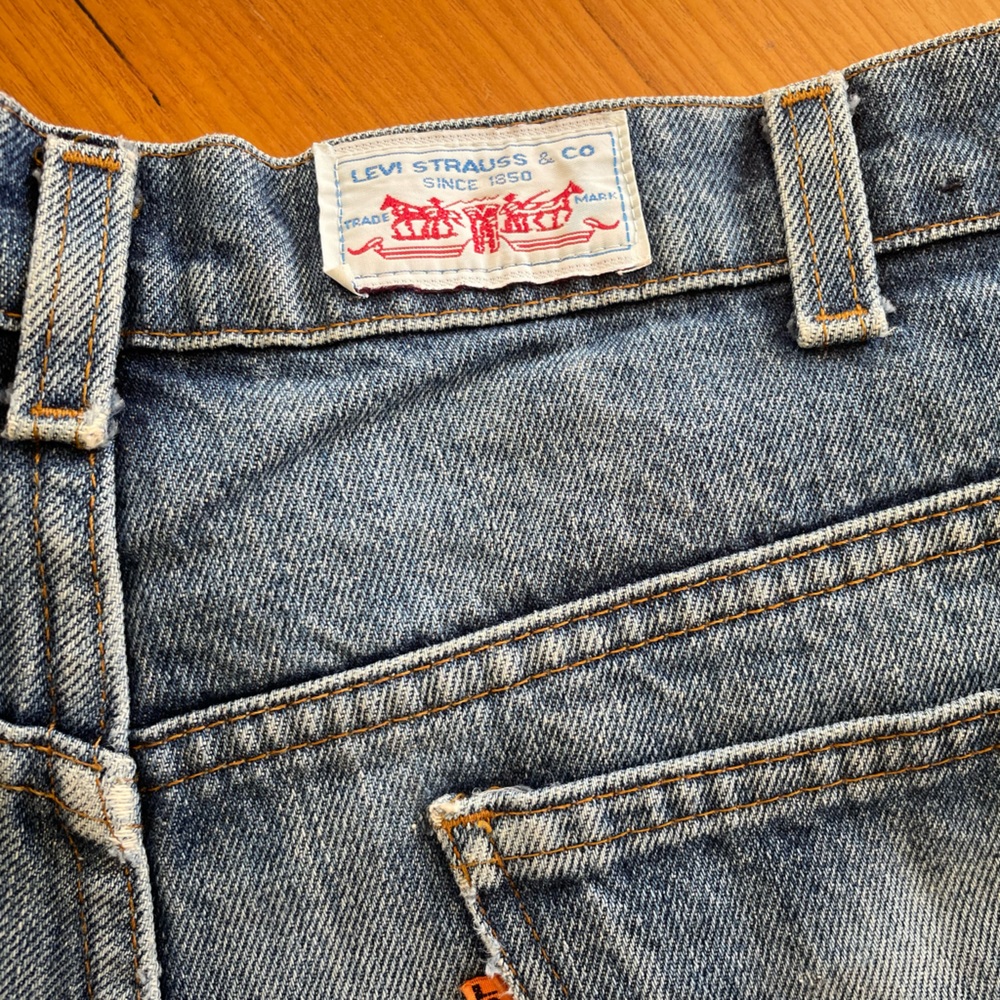 Levi's Blue Straight Jeans Classic Style